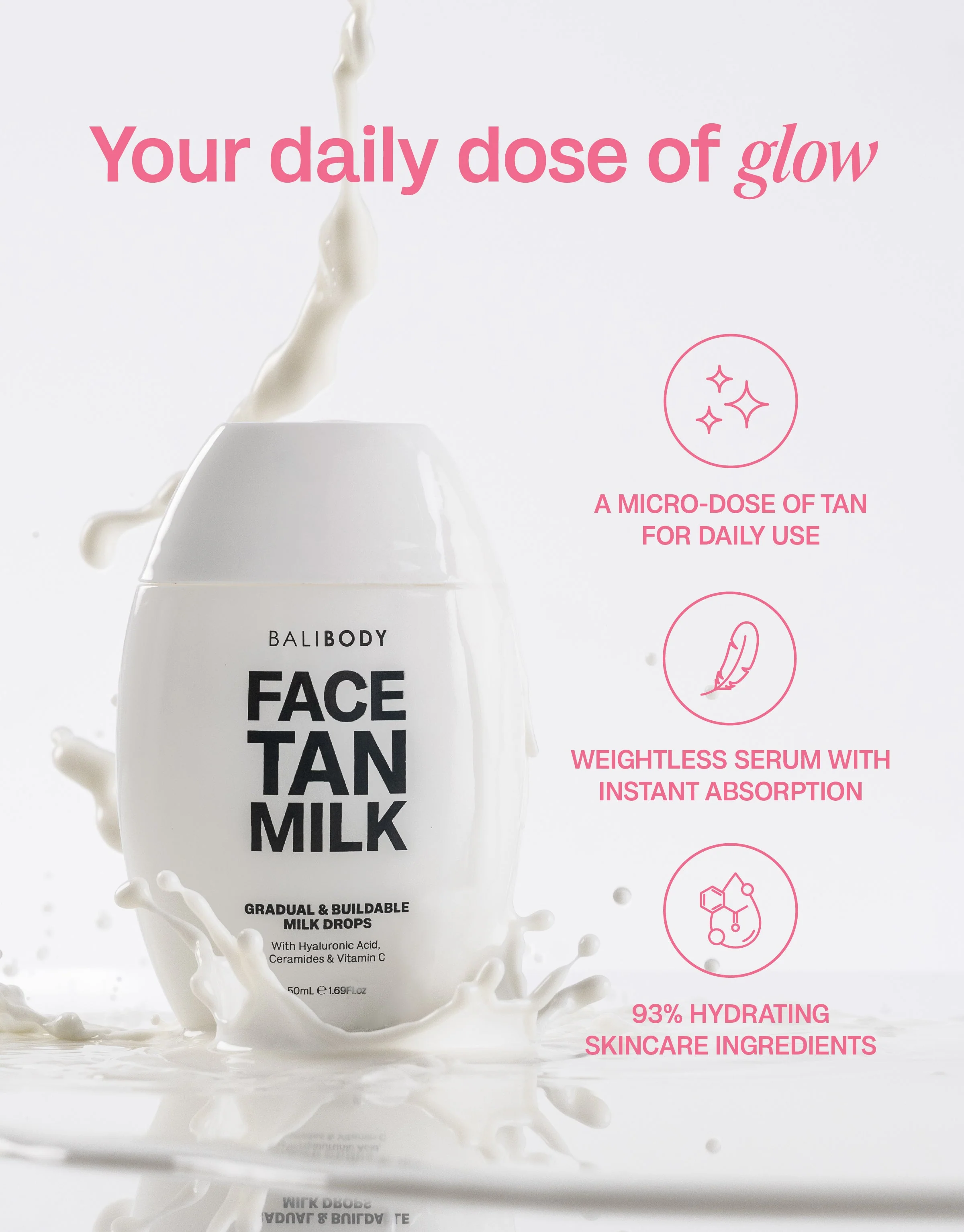 Face Tan Milk & Self Tan Body Milk Set - Image 5