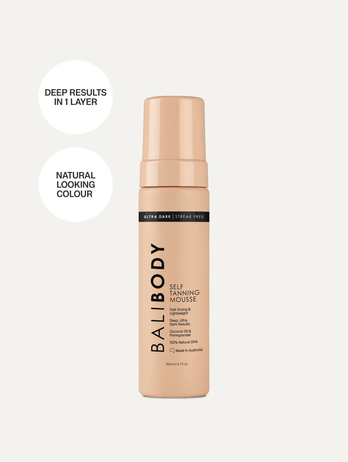 Ultra Dark Self Tanning Mousse